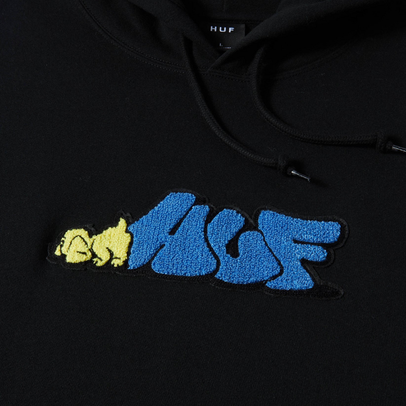 HUF Dog Sense Crew Sweater | Black