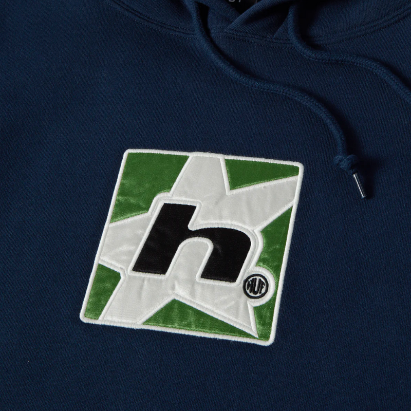 HUF pagado en su totalidad Sudadera con capucha | Negro 