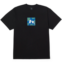 Camiseta de la casa club de HUF | Negro