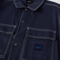 HUF Mason Shacket | Navy