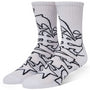 Calcetines HUF Fuck It | Blanco 