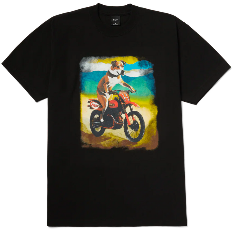 HUF Road Dog T-Shirt | Black