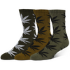 HUF Set 3 Pack Plantlife Socks | Multi