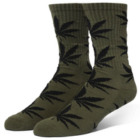 Juego de 3 calcetines HUF Plantlife | Negro/Blanco/Oliva