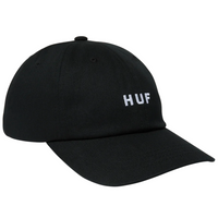 HUF Set OG Logo CV 6 Panel Cap | Black