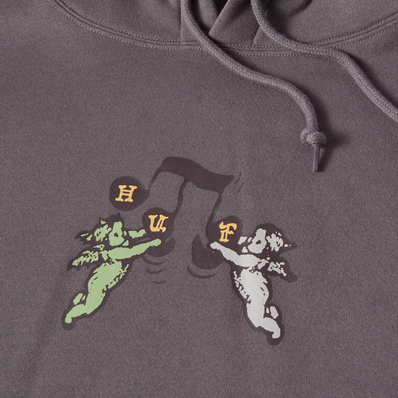 HUF Song Pullover Hoodie | Light Plum - The Vines Supply Co