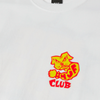 HUF Club T-Shirt | White - The Vines Supply Co