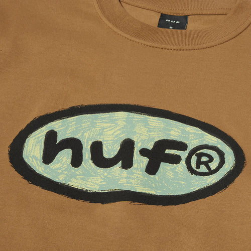 HUF HUF Pencilled In T-Shirt | Camel | The Vines