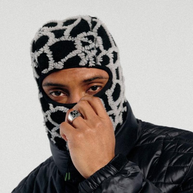 HUF Quake High Pile Balaclava | Black