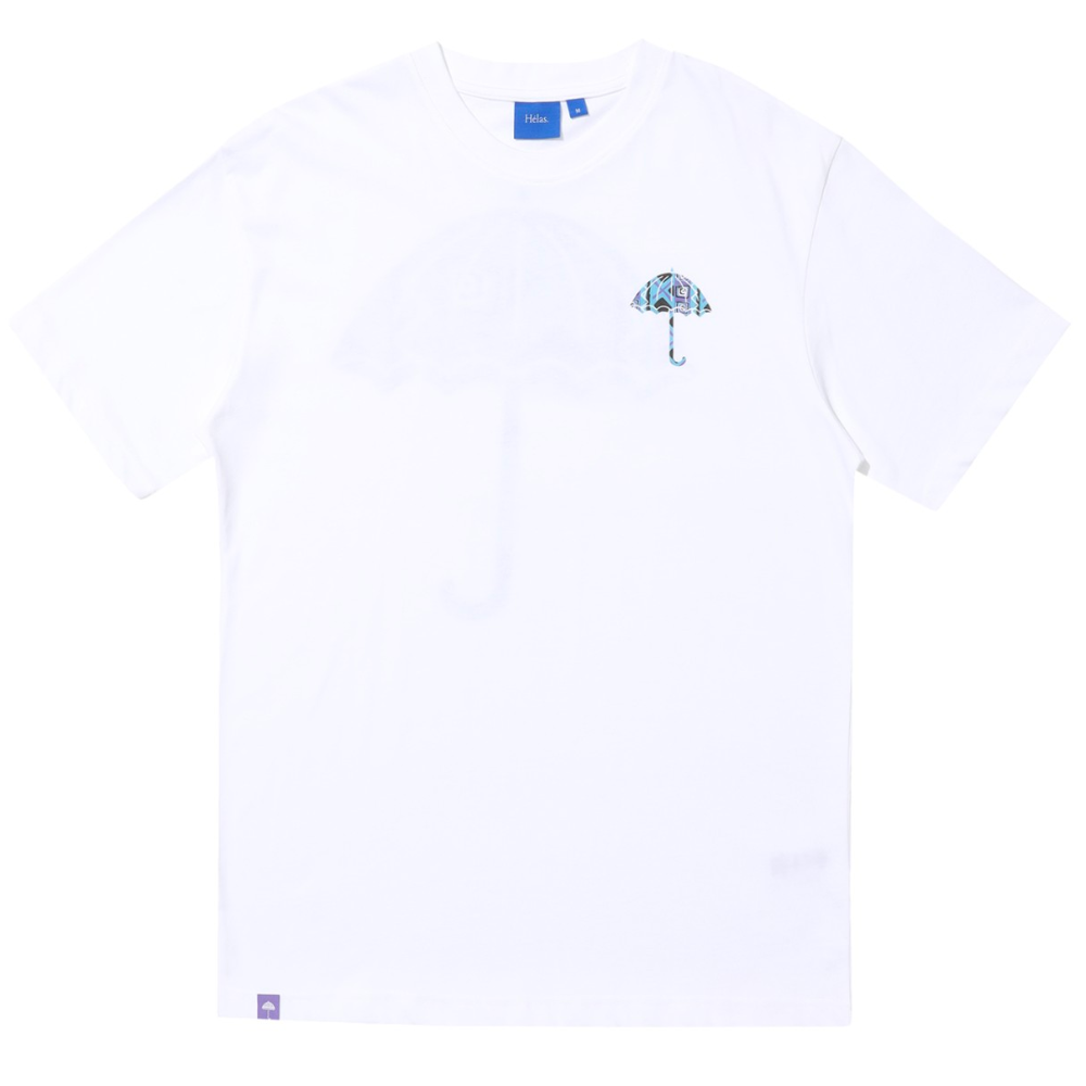Helas Brush T-Shirt | White - The Vines Supply Co