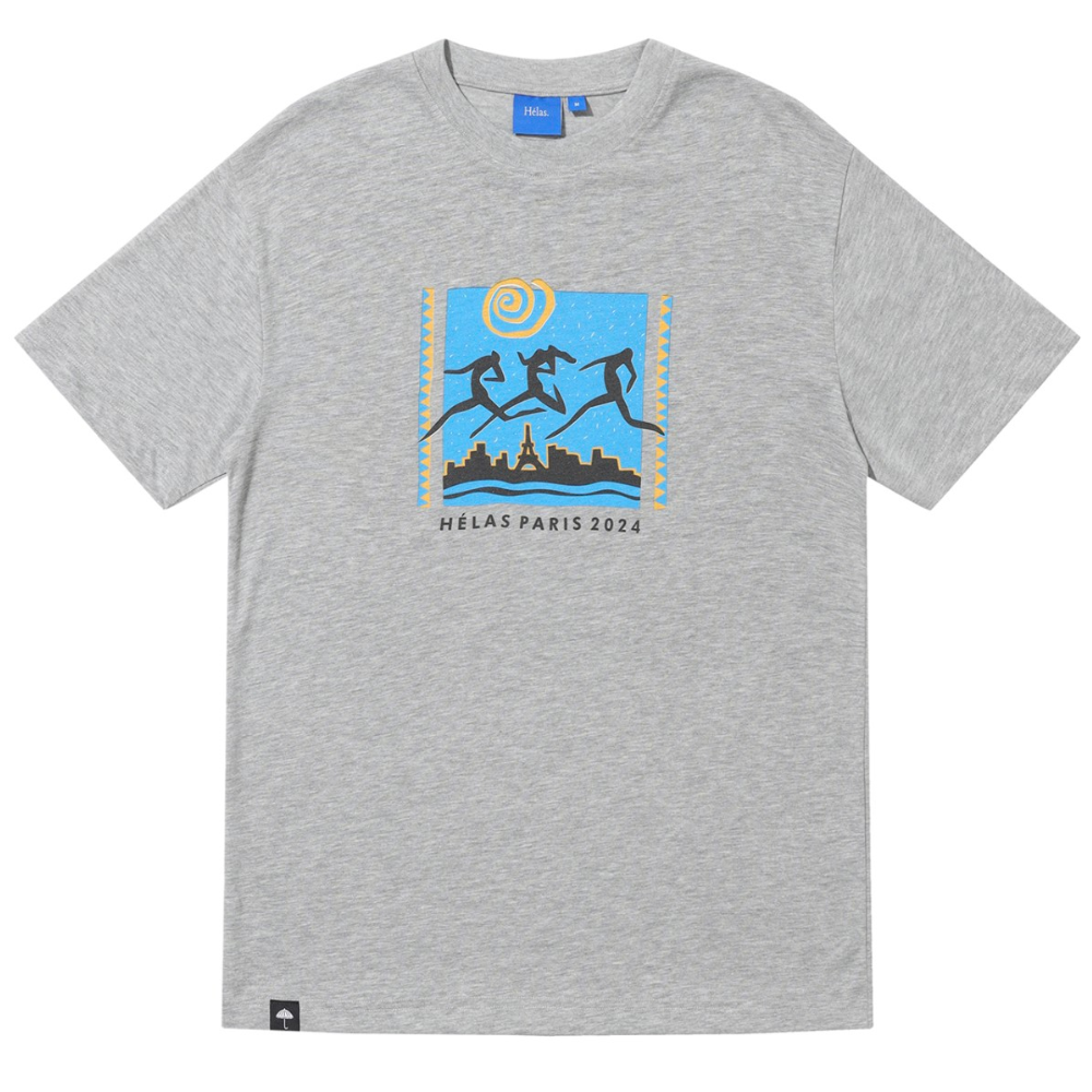 Helas Coureuses T-Shirt | Grey - The Vines Supply Co