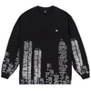 Magenta Skateboards Downtown Long Sleeve T-Shirt | Black - The Vines Supply Co