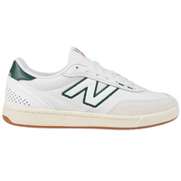 New Balance NM440WGR Team 440V2 Suede Skate Shoes | White & Green