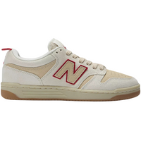 New Balance Numeric NM480SWT Chocolate Skate Shoes | White & Red