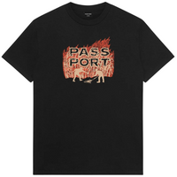 Pass~Port Brush Fire T-Shirt | Black - The Vines Supply Co