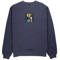 Pass~Port Dine Em Crew Sweatshirt | Dusty Blue