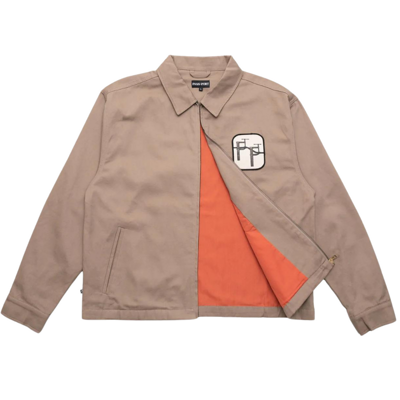 Pass~Port Re-Bar Workers Jacket | Khaki