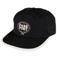 Pass~Port Wattle RPET Cap | Black & Off White