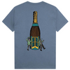 Pass~Port Wine Em T-Shirt | Stonewash Blue - The Vines Supply Co