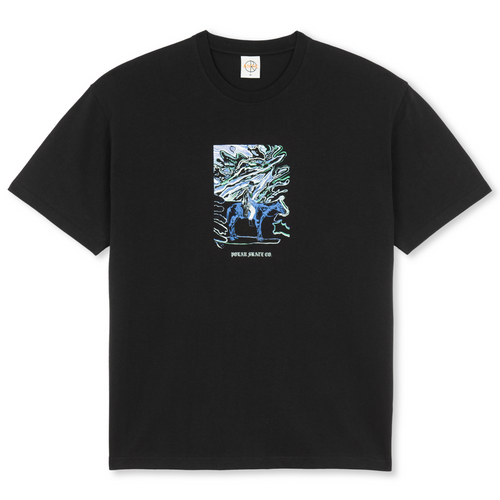 Polar Skate Co Rider T-Shirt | Black - The Vines Supply Co