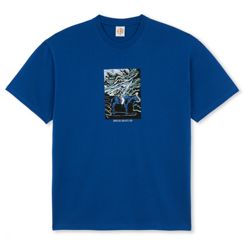 Polar Skate Co Rider T-Shirt | Egyptian Blue - The Vines Supply Co