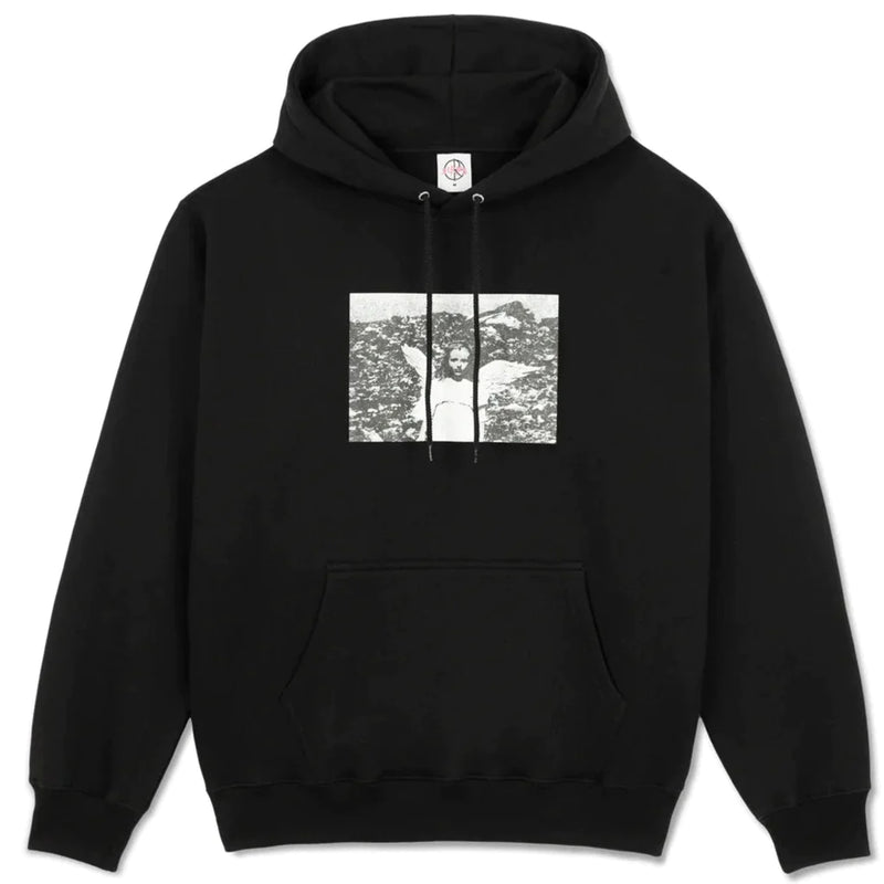 Polar Polar Skate Co Dave Angel Hoodie | Black | The Vines