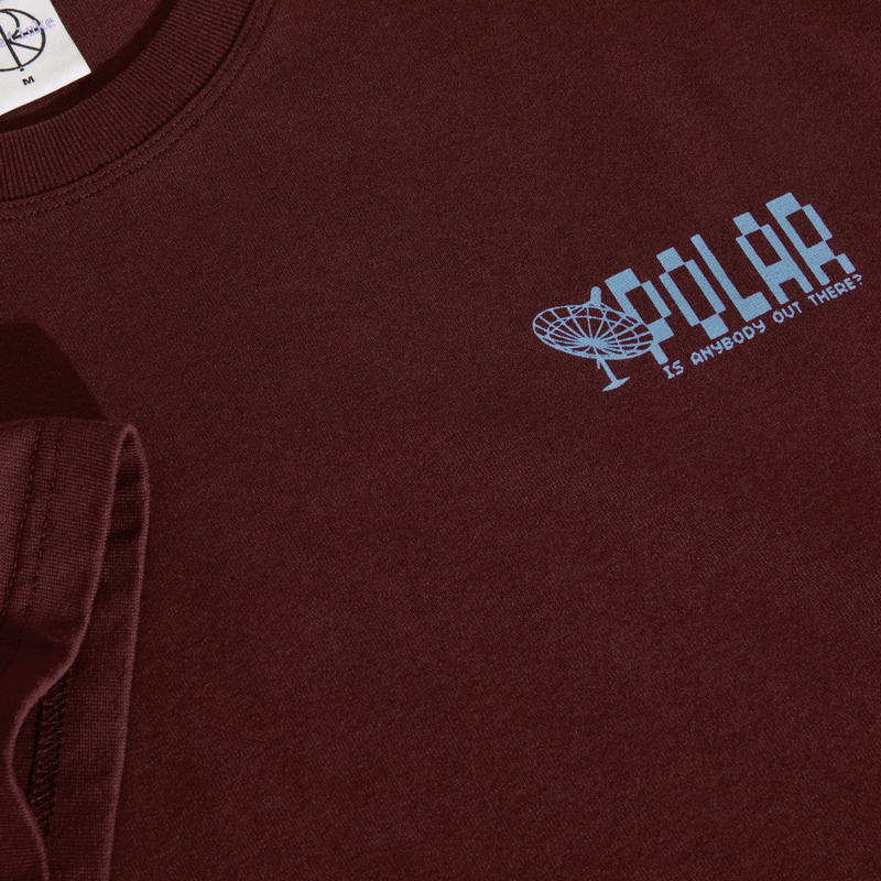 Polar Skate Co Anyone Out There T-Shirt | Wine