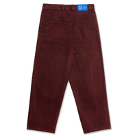 Polar Skate Co Big Boy Jeans | Red Black