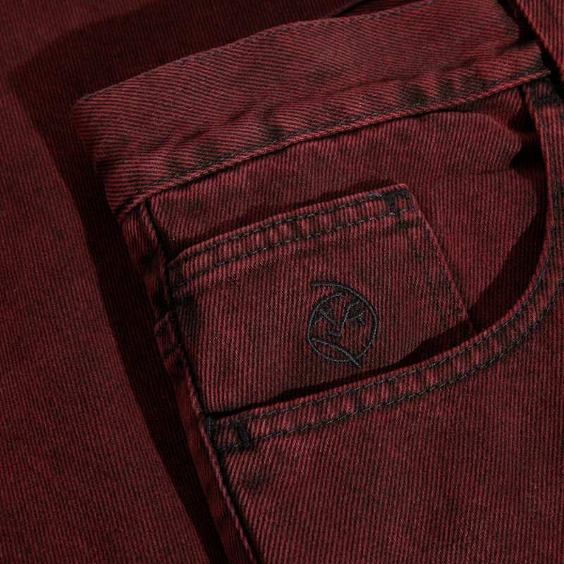 Polar Skate Co Big Boy Jeans | Red Black - The Vines Supply Co