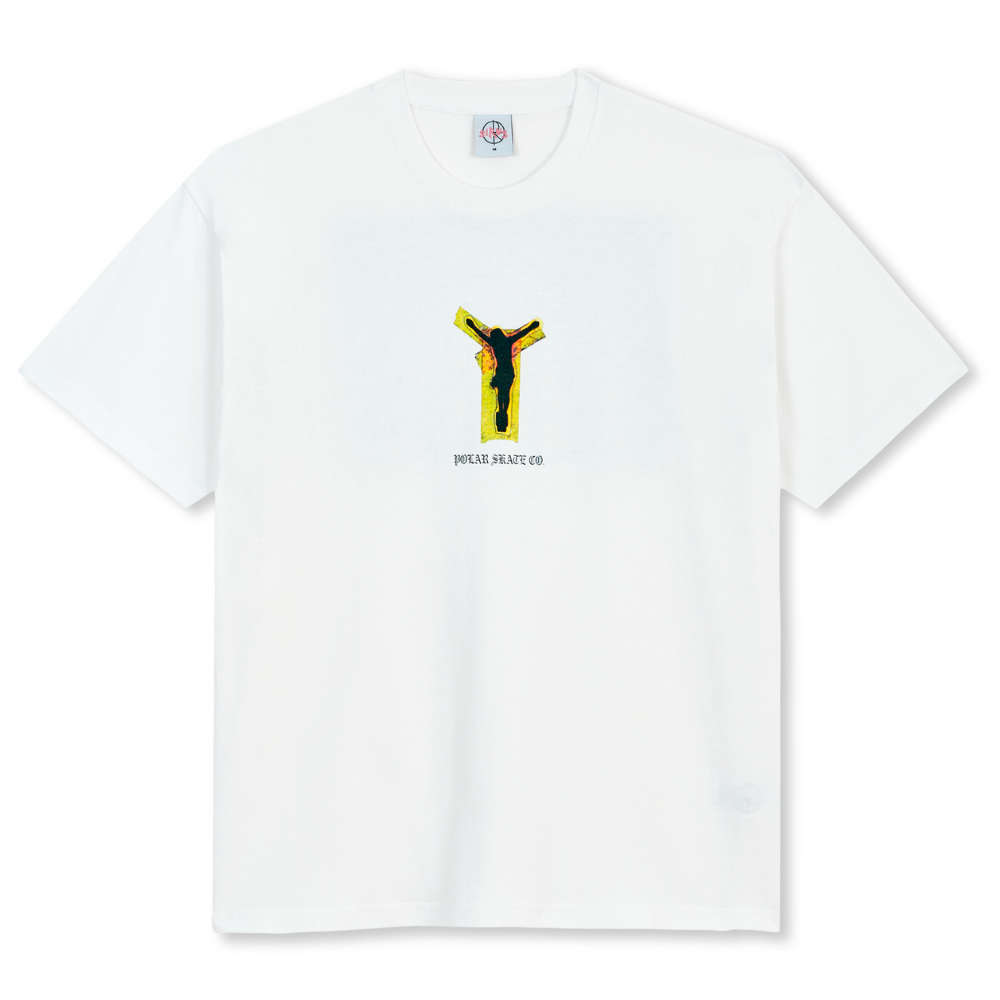 Polar Skate Co Exist T-Shirt | White - The Vines Supply Co