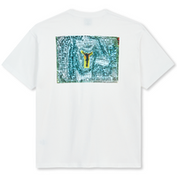 Polar Skate Co Exist T-Shirt | White - The Vines Supply Co