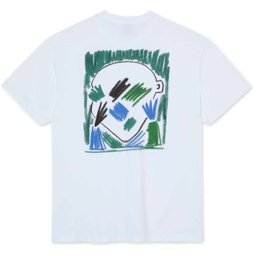 Polar Skate Co Portrait T-Shirt | White - The Vines Supply Co