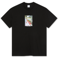 Polar Skate Co Red Curb T-Shirt | Black