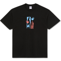 Polar Skate Co Sitting Hands T-Shirt | Black