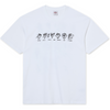 Polar Skate Co Sad At Times T-Shirt | White - The Vines Supply Co