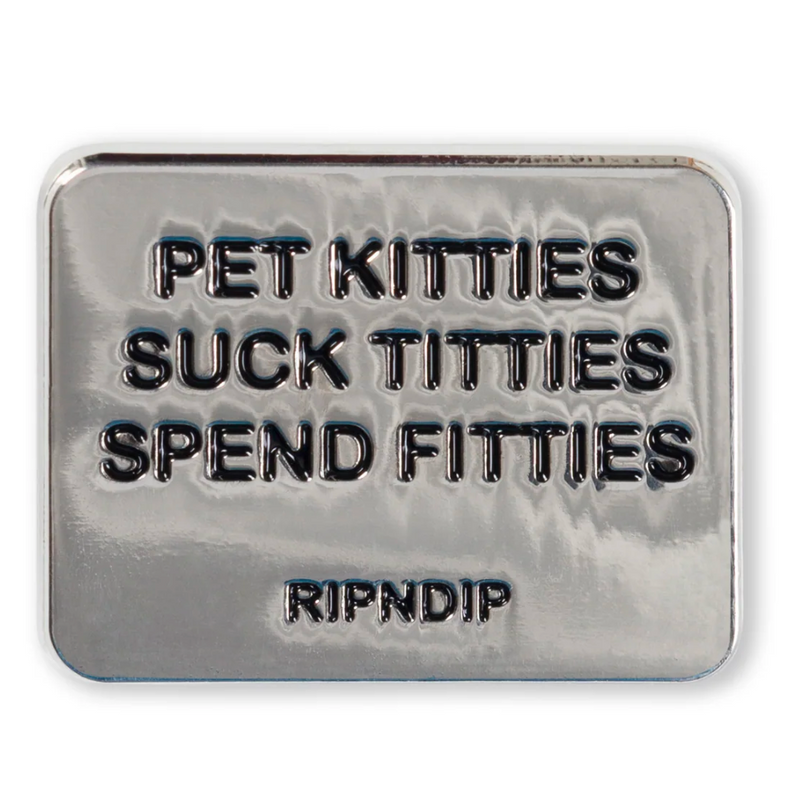 RipNDip Pet Kitties Pin Badge | Multi - The Vines Supply Co