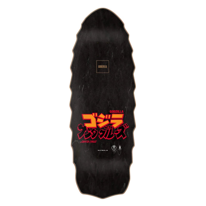 Santa Cruz x Godzilla Destroyer Skateboard Deck | 11"