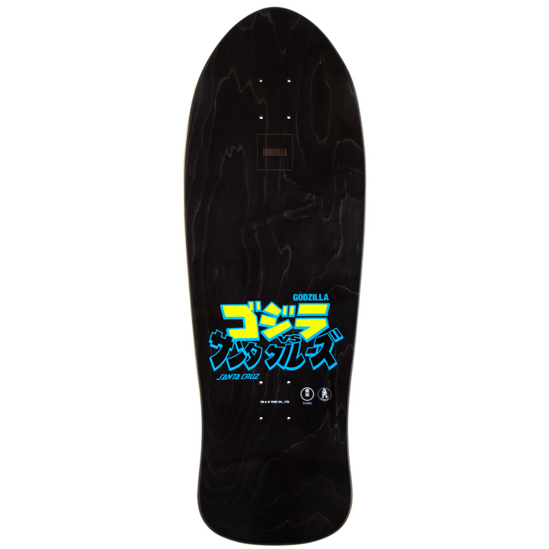 Santa Cruz x Godzilla Mothra Natas Skateboard Deck | 10.538"