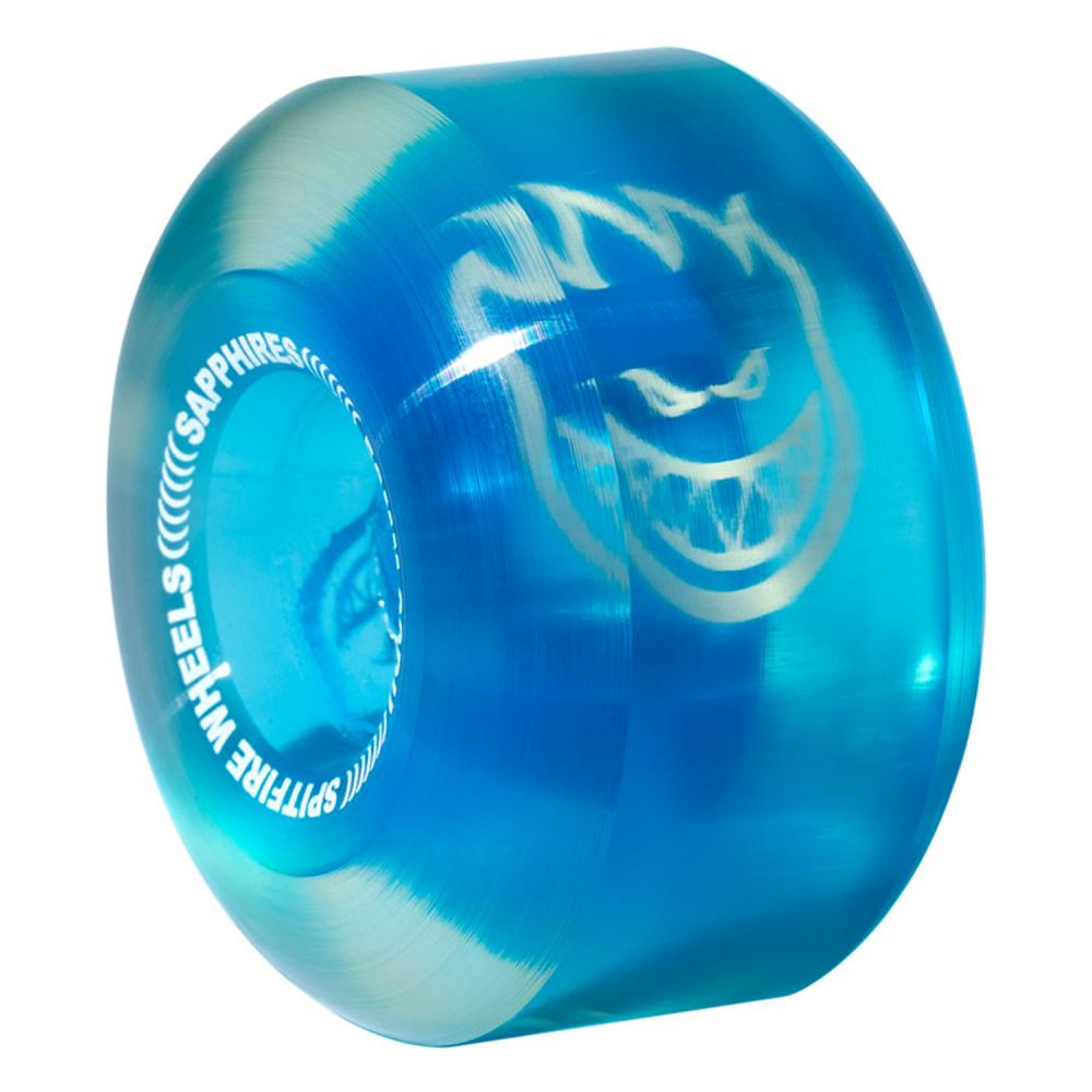 Spitfire Wheels Spitfire Soft 90D Sapphire Radial Blue Skateboard Wheels | 56mm Wheels | The Vines