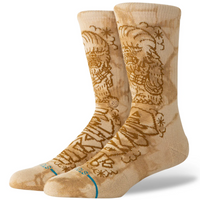 Stance DJ Chewie Crew Socks | Sand