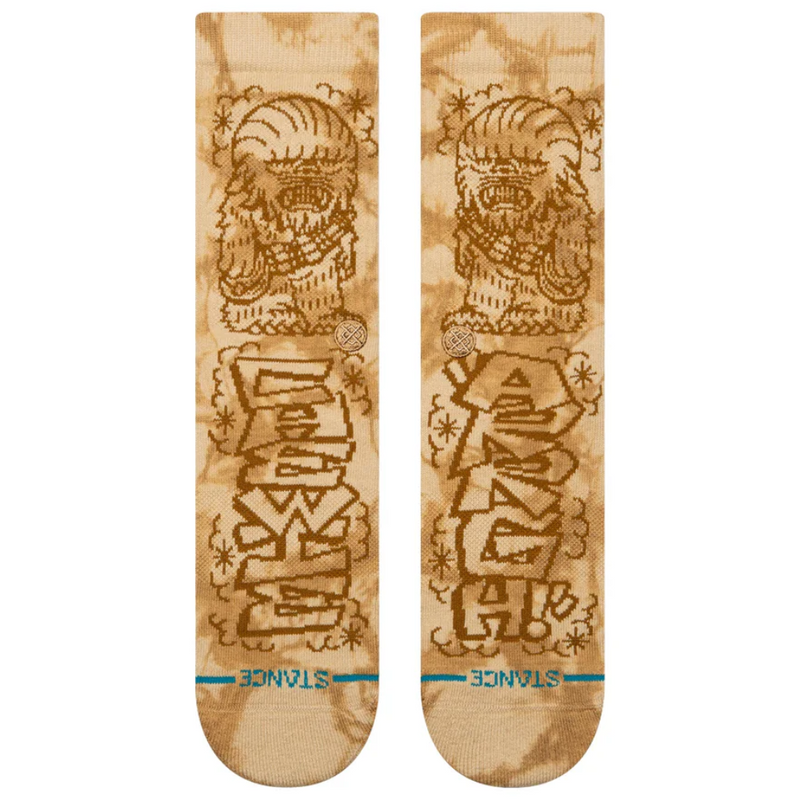 Stance DJ Chewie Crew Socks | Sand