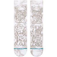 Stance DJ Trooper Crew Socks | White