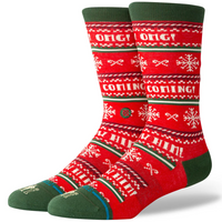 Stance I Know Him Elf Socks | Red