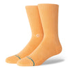 Stance Icon Washed Crew Socks | Peach - The Vines Supply Co