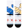 Stance Tryin Sucker Crew Socks | White