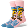 Stance Tweety Crew Socks | Pink