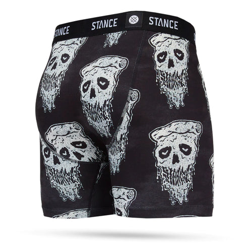 Stance Pizza Face Boxer Brief | Black & White - The Vines Supply Co