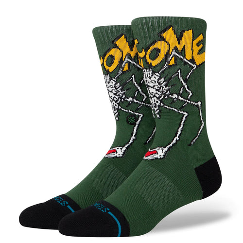 Stance Welcome Wilbur Crew Socks | Black - The Vines Supply Co