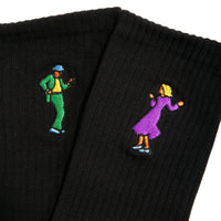 Calcetines de skate Cafe Swing | Negro