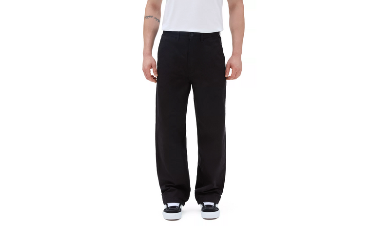 Vans Vans Authentic Chino Baggy Fit Trosuers | Black | The Vines